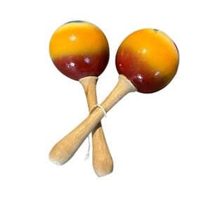 Handpainted Maracas for Musical Fun